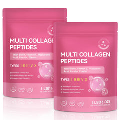 RSGRT multi collagen peptides powder jar for premium skin and joint support.
