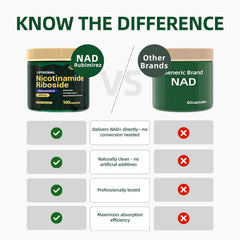 Rubimirez NAD+ vegan non-GMO label emphasizes plant-based formulation