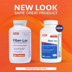 Rugby Lax 625mg tablets close-up, ready for daily fiber supplementation.
