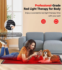 RUISQM 660nm red and 850nm near-infrared spectrum for versatile light options.