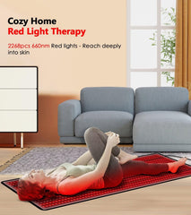 RUISQM soft fabric cover ensures comfortable, safe at-home therapy.