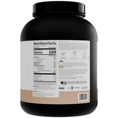 Rule 1 Proteins R1 Whey Isolate label closeup highlights clean formula