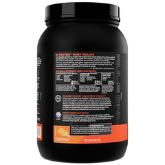 Rule 1 R1 Whey Isolate label closeup highlights purity from isolate sources