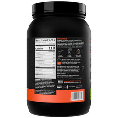 Rule 1 R1 Whey Isolate powder scoop emphasizes fast-acting protein for workouts.