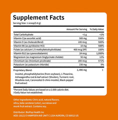 Rulinal Cortisol Drink Powder scoop with a precise 5.8 g serving