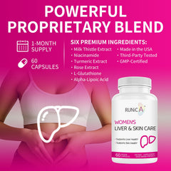 RUNICA Alpha-Lipoic Acid capsules, antioxidant support for cellular health.
