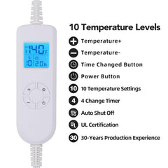 Ruqiji LED screen controller lets you set precise temperatures easily.