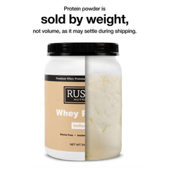 Rustic Nutrition premium whey powder in a safe, GMP-certified facility.
