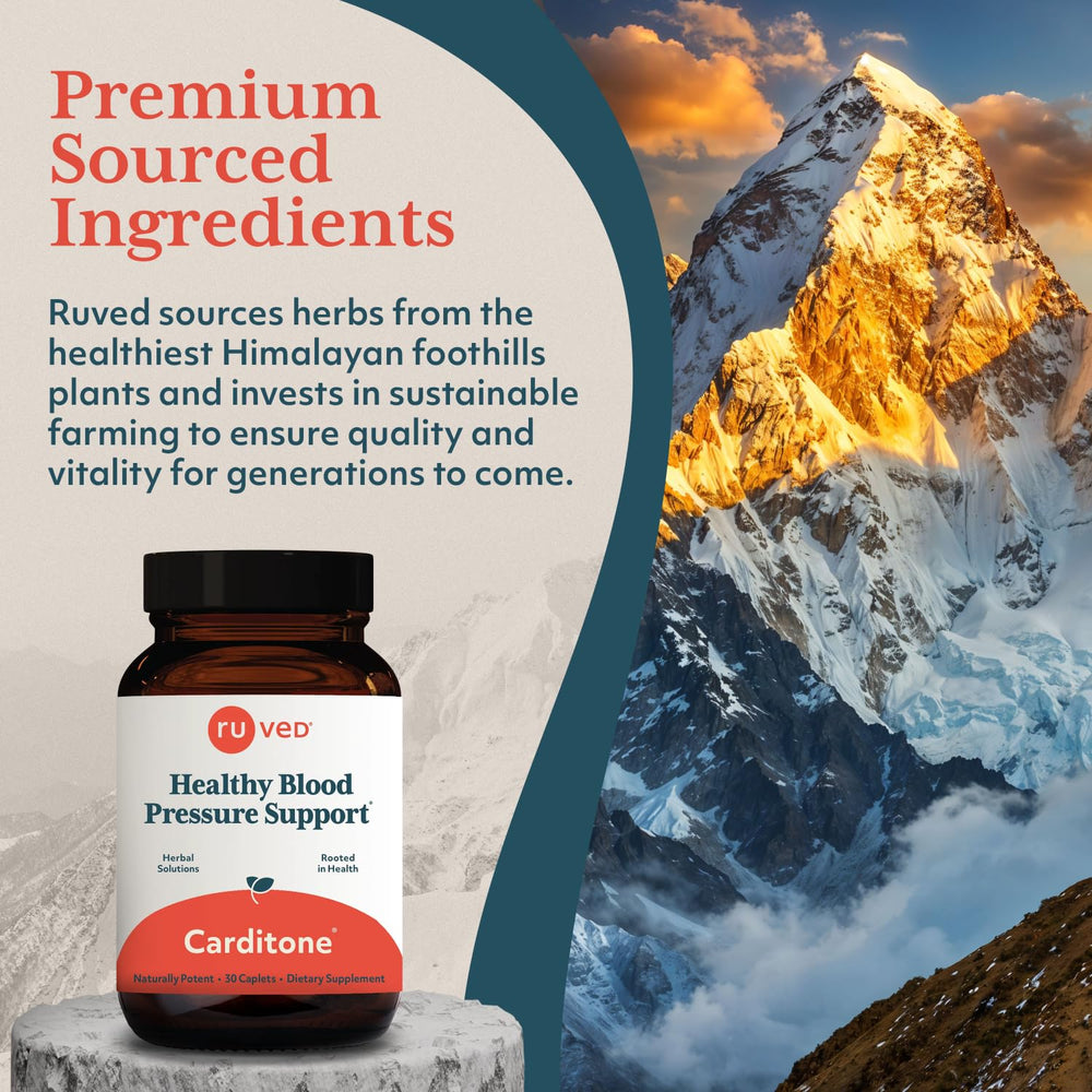 RU-VED Carditone vegan packaging highlighting seed-to-shelf integrity.
