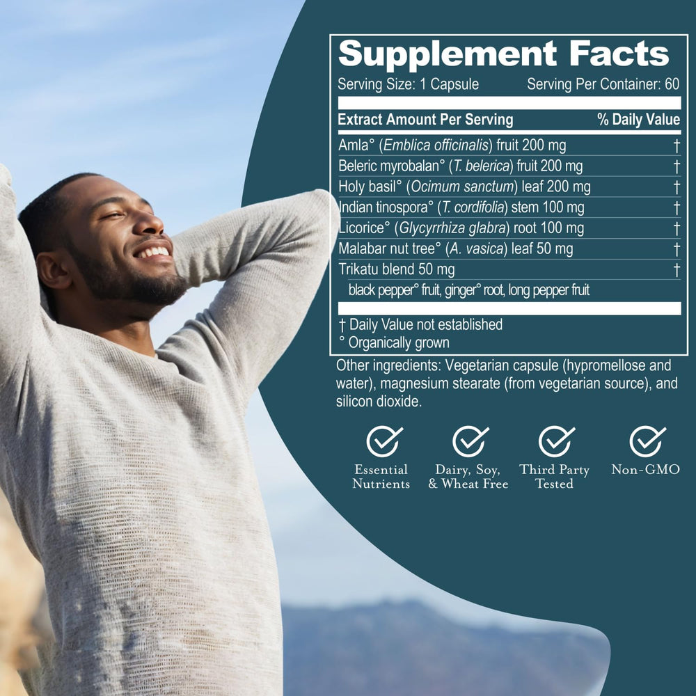 R-U VED JoyLift mineral blend with calcium and magnesium supports calm.