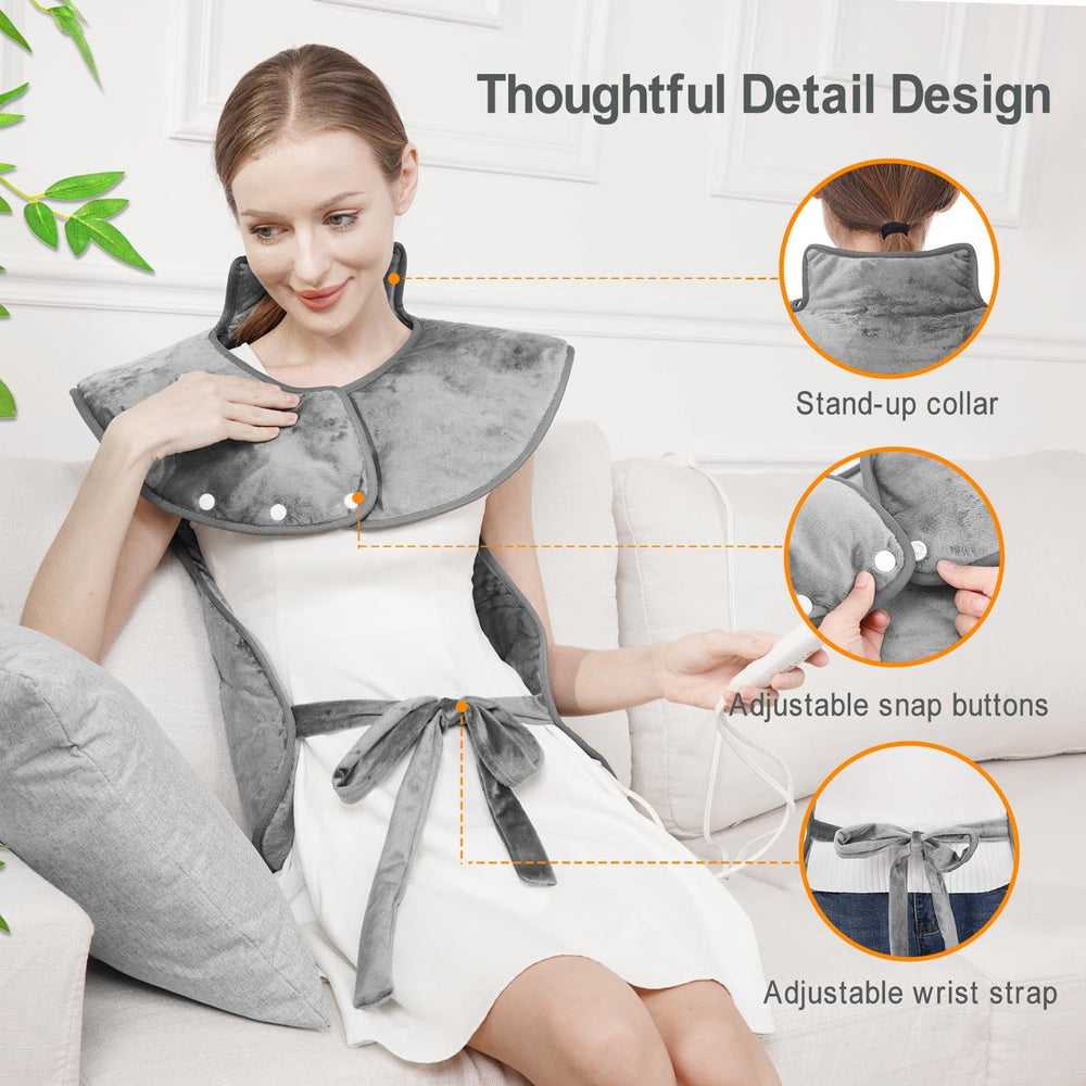 Ruyyi pad features 2-hour auto shut-off for safe operation.