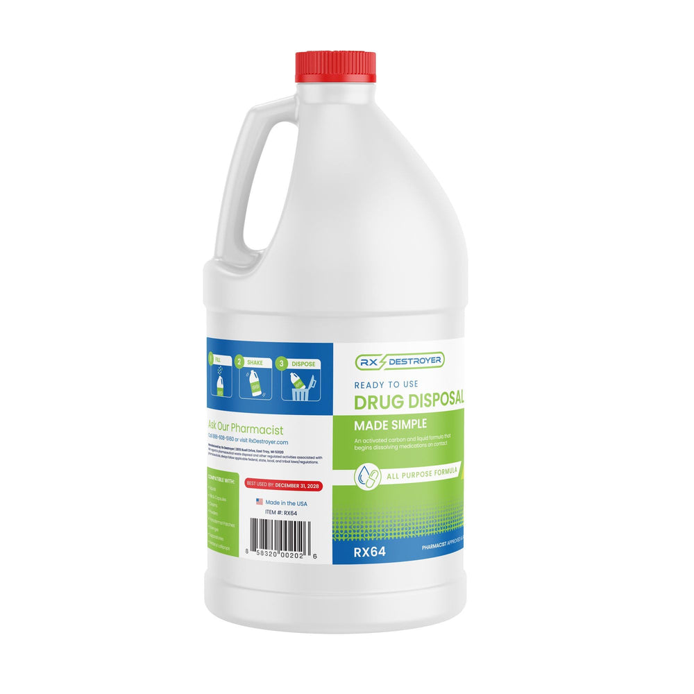 Rx Destroyer eco-friendly design highlights environmentally conscious disposal