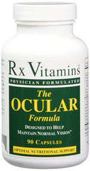 Rx Vitamins The Ocular Formula bottle front view shows eye-support nutrient blend.