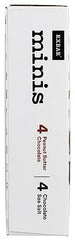 RXBAR Minis Chocolate Sea Salt pack front highlights gluten-free, kosher snack option