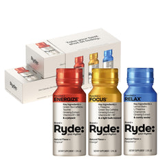 Ryde Discovery Pack energize bottle ready to boost your morning