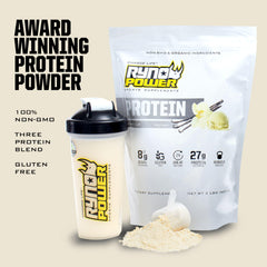Ryno Power 2lb bag supports 20 servings for consistent daily protein.
