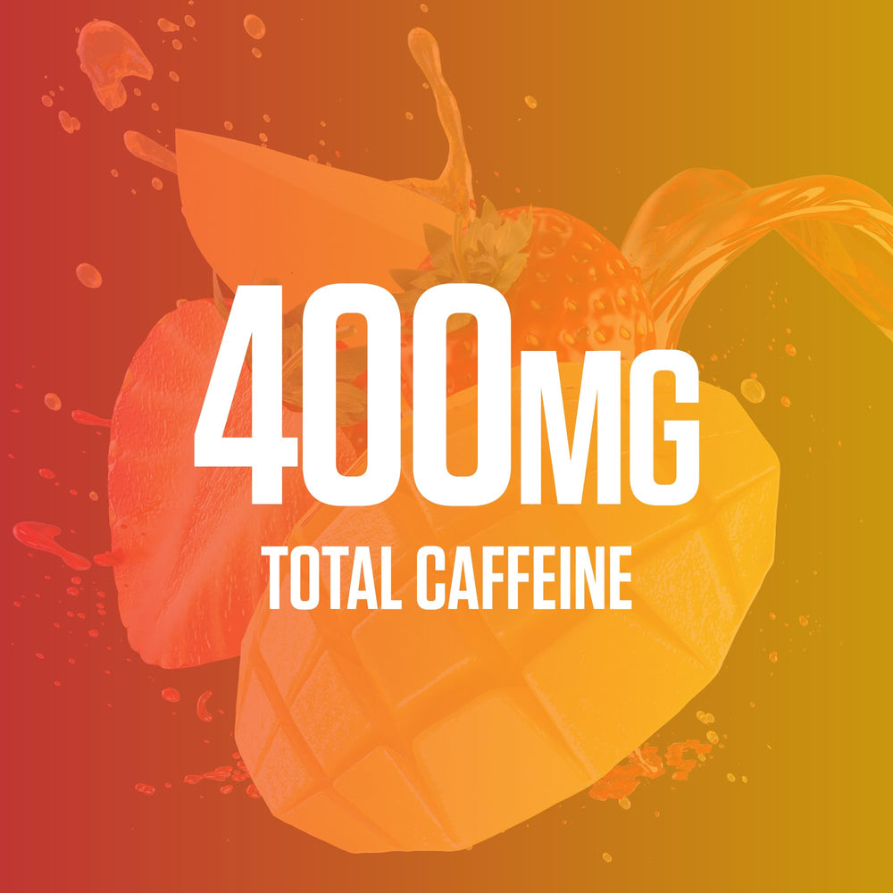 RYSE Godzilla with 400mg caffeine for intense sessions and focus