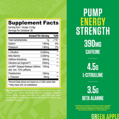 Scoop pouring from the tub demonstrates quick mix for pre-workout routines.