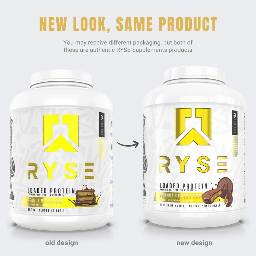Active individual enjoying a protein shake after training with RYSE Loaded Protein Powder.