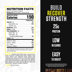 RYSE Loaded Protein Peanut Butter Cup scoop for quick, measured serving.