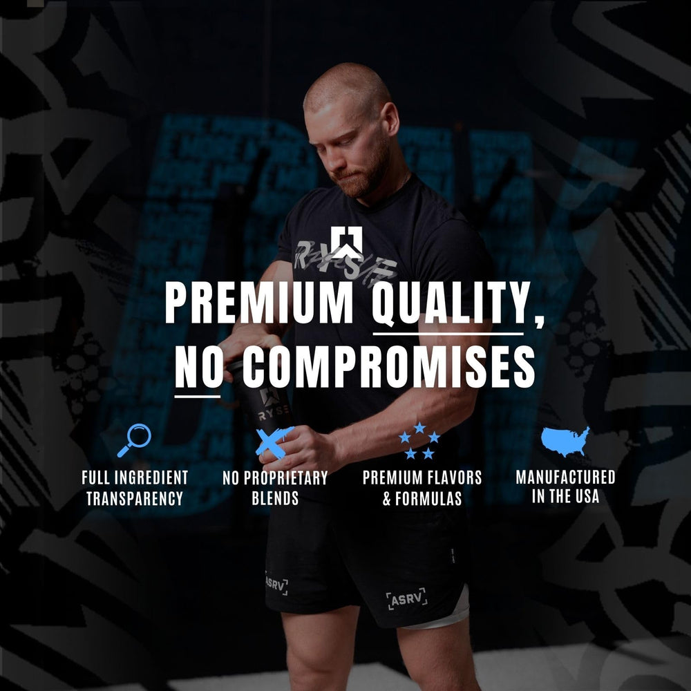 RYSE Pump Cap Max supports intense lifting sessions with ready-to-take capsules