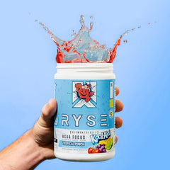 Made in USA claim for RYSE Up BCAA Focus Powder tropical punch