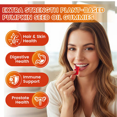 Saajoor pumpkin seed oil ingredient label highlighting key nutrients.