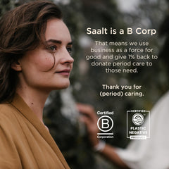 Saalt Disc offers no-mess intimacy during period sex scenarios.