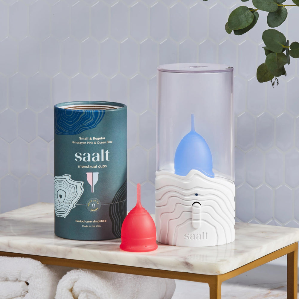 Saalt Steamer compact desktop design suited for home or travel