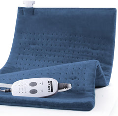 SAROO heating pad back-pain-relief closeup with even warmth distribution for comfort