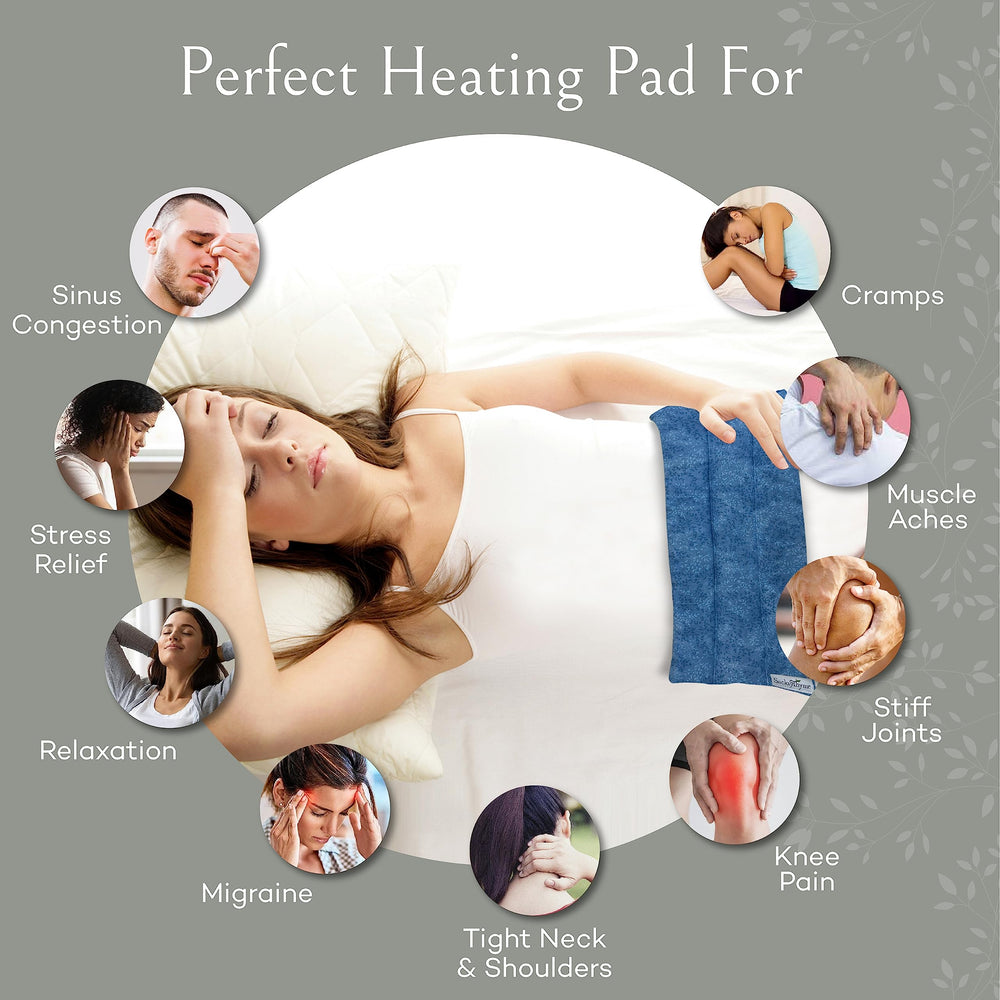 SacksyThyme dual-sided fleece and cotton surface emphasizing comfort.
