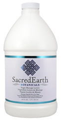 Sacred Earth Botanicals Lotion bottle with unscented formula for sensitive skin.