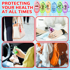 Sacubee colorful gift set hand sanitizer keychain ready for gifting