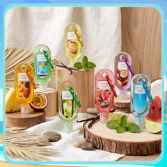 Sacubee vanilla ice cream sanitizer keychain bottle for fragrance and clean hands