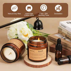 SAEUYVB Madagascar Vanilla candle brings cozy, inviting sweetness to any room.