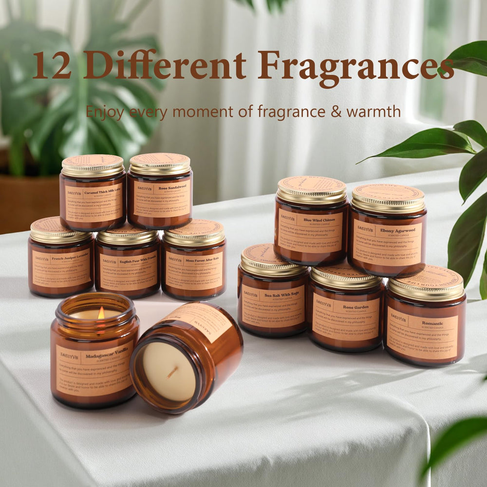 SAEUYVB Sea Salt Sage candle creates fresh, uplifting air in living spaces.