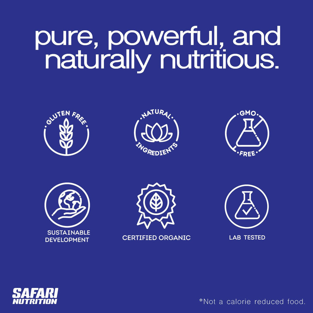 Whey powder sprinkled into oats for a protein-rich breakfast option.