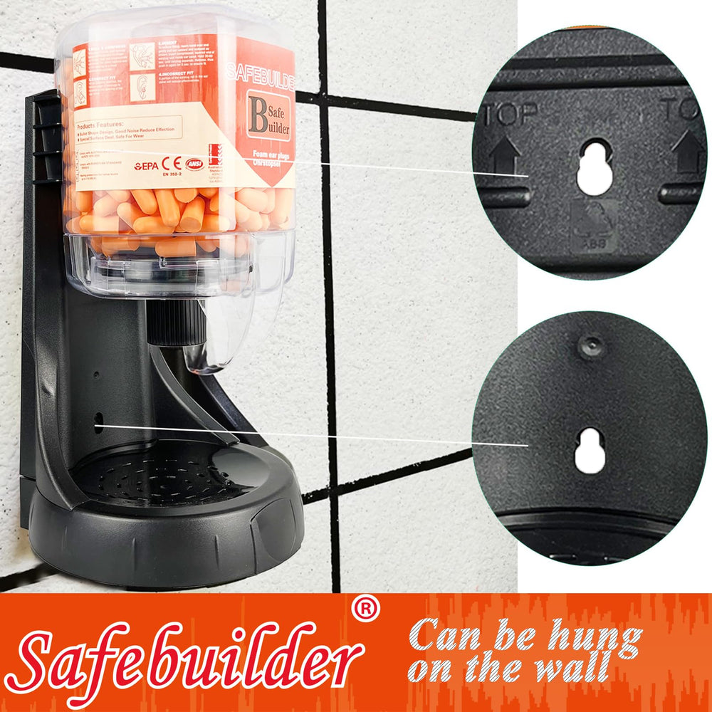 SAFEBUILDER ANSI EN352-2 label indicating safety standards