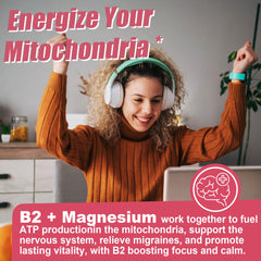 Safgumjel Ingredients panel highlights riboflavin in bioactive form and additional nutrients
