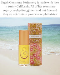 Cruelty-free, vegan, alcohol-free perfume oil for sensitive skin.