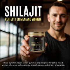 SAHAK Shilajit Gummies lab-tested seal ensures purity and safety