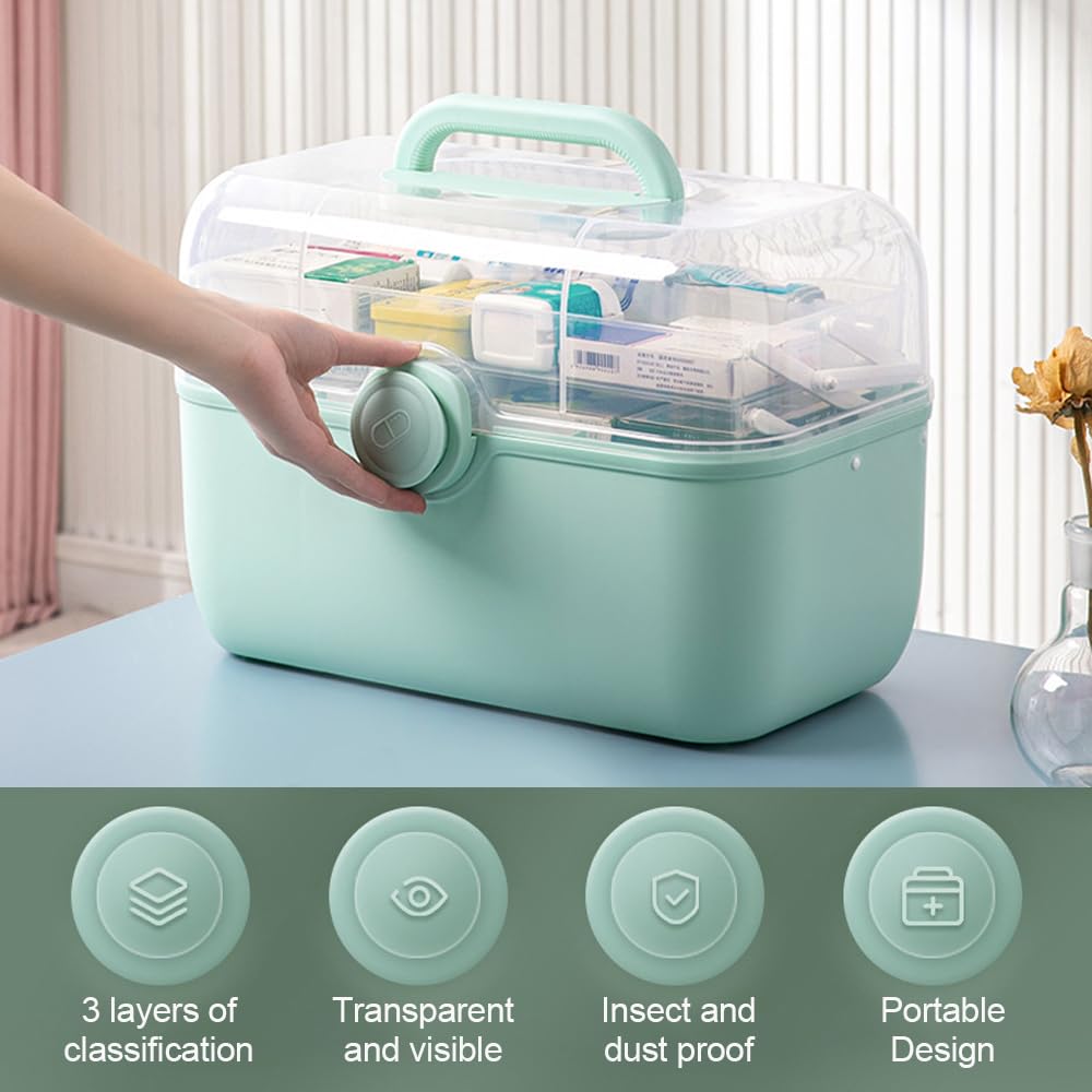 Saim lockable design with child-friendly closure adds peace of mind.