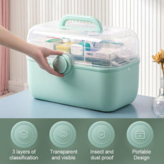 Saim lockable design with child-friendly closure adds peace of mind.