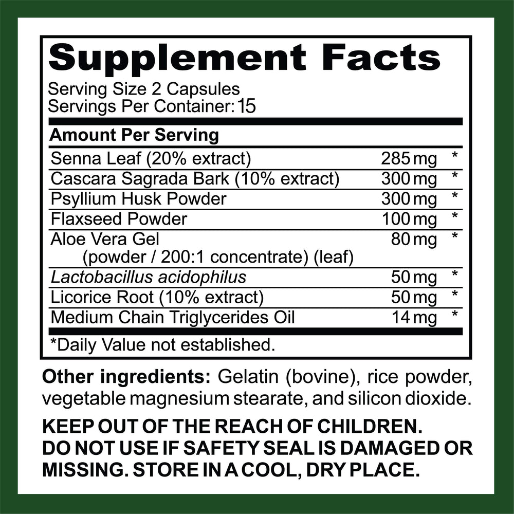 Saint Mingiano ingredients label emphasizing key components