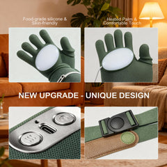 Salan 4D massager heat function visible for warm relaxation and comfort