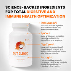 SaltWrap Gut Clinic packaging box shows compact, travel-friendly storage.
