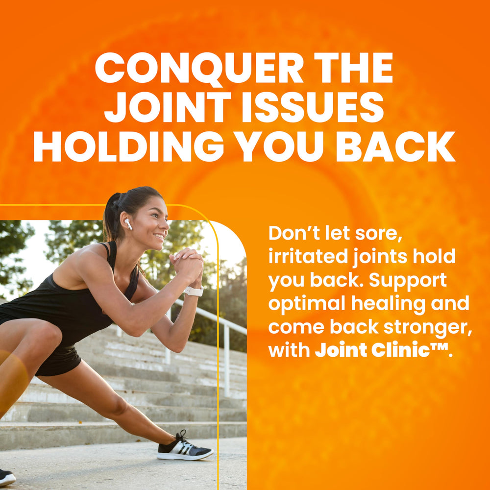 SaltWrap Joint Clinic ingredients label highlighting collagen and turmeric blend