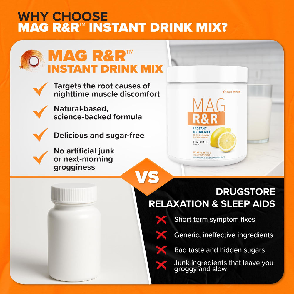 Graphic highlighting SaltWrap Mag R&R stevia sweetener and FiberSMART fiber