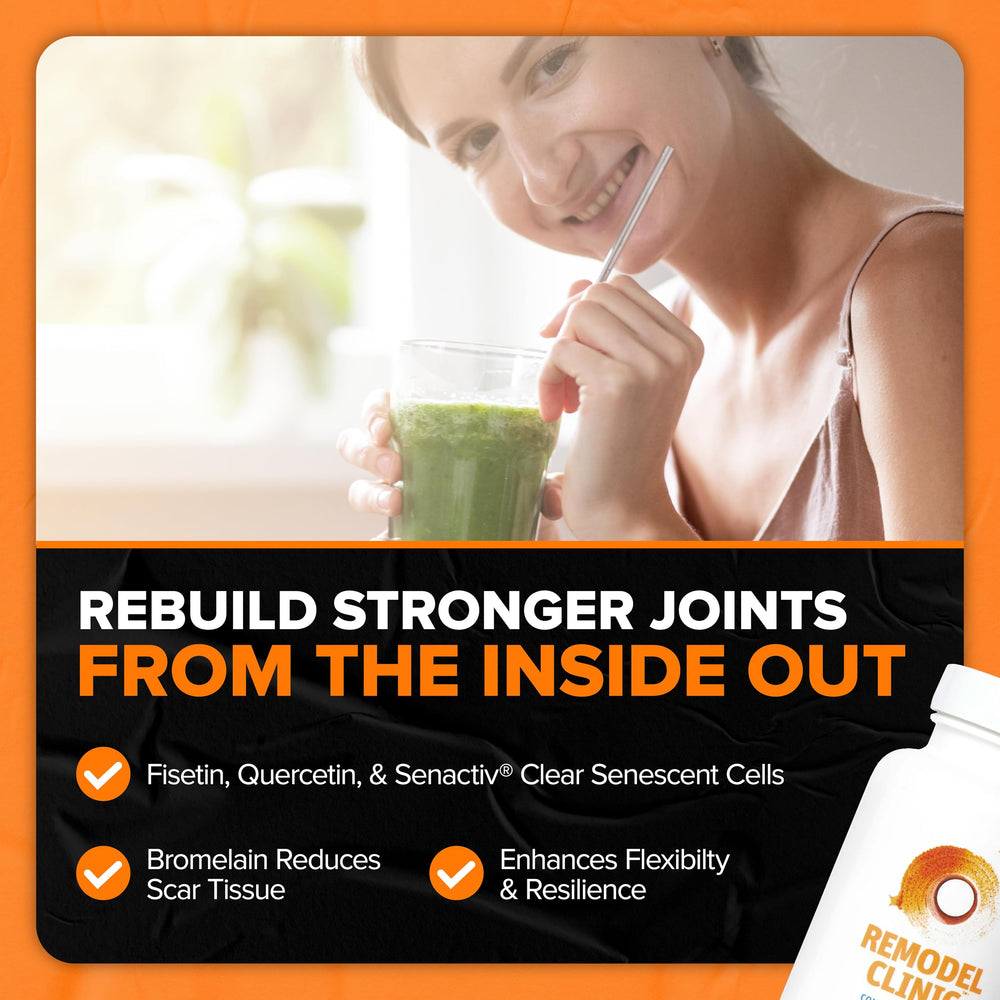 SaltWrap Remodel Clinic front packaging highlighting mobility support and connective tissue benefits