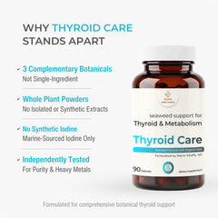 Sana Herbal Sciences Seaweed iodine ingredients closeup for daily thyroid support